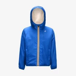 P. LE VRAI 3.0 CLAUDE ORSETTO - Jackets - Mid - Kid Unisex - ECRU-BLUE ROYAL MARINE