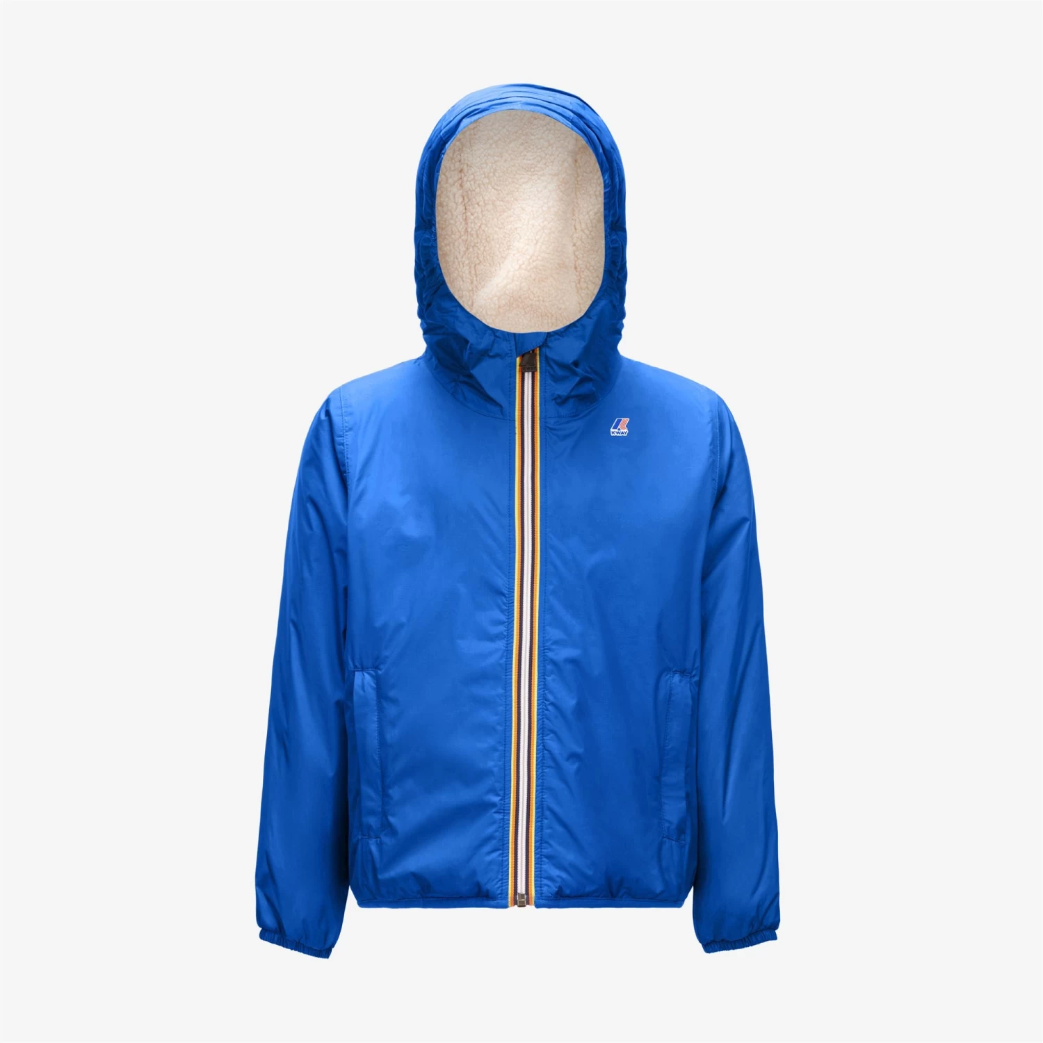 P. LE VRAI 3.0 CLAUDE ORSETTO - Jackets - Mid - Kid Unisex - ECRU-BLUE ROYAL MARINE