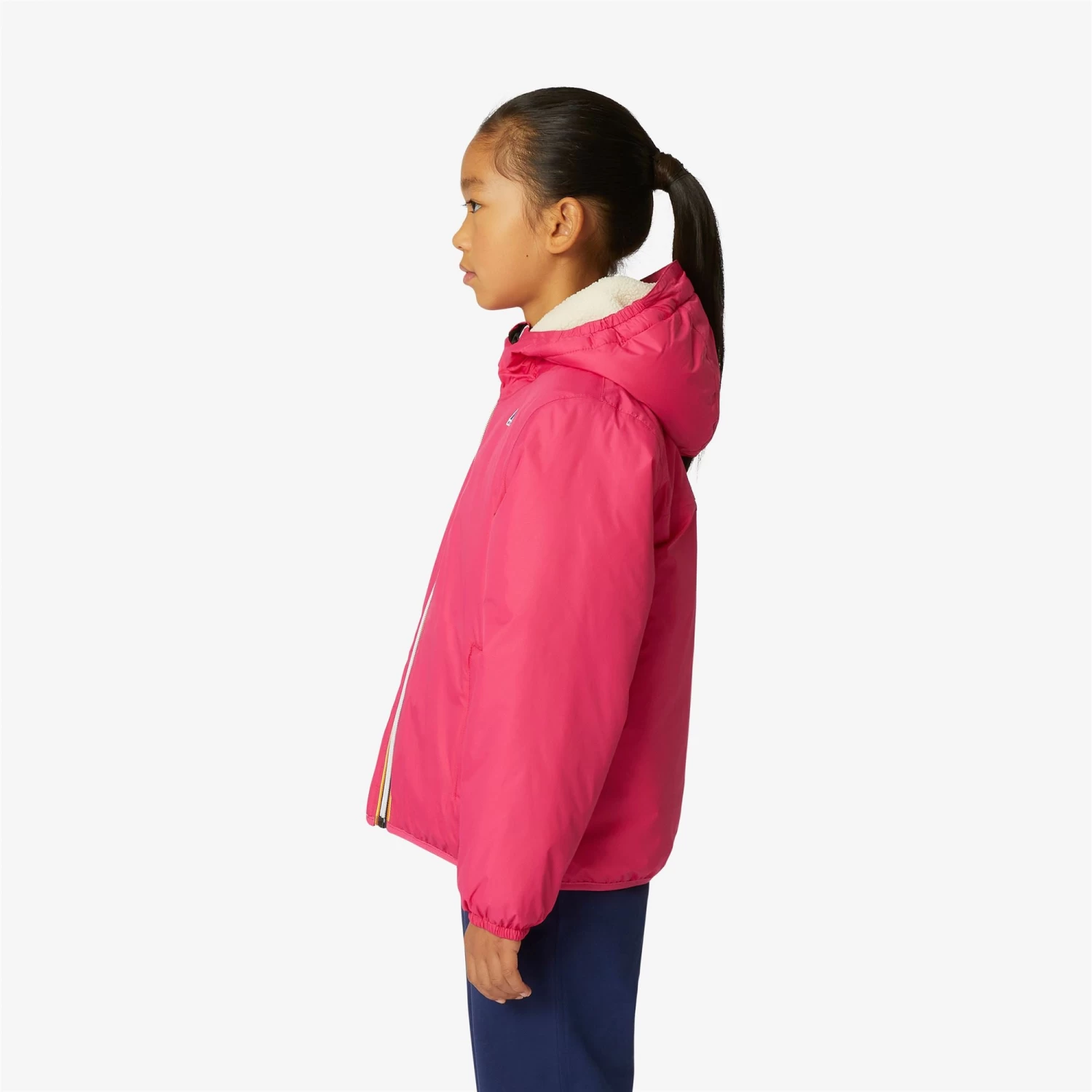 P. LE VRAI 3.0 CLAUDE ORSETTO - Jackets - Mid - Kid Unisex - ECRU-FUCHSIA MAGENTA - immagine 4