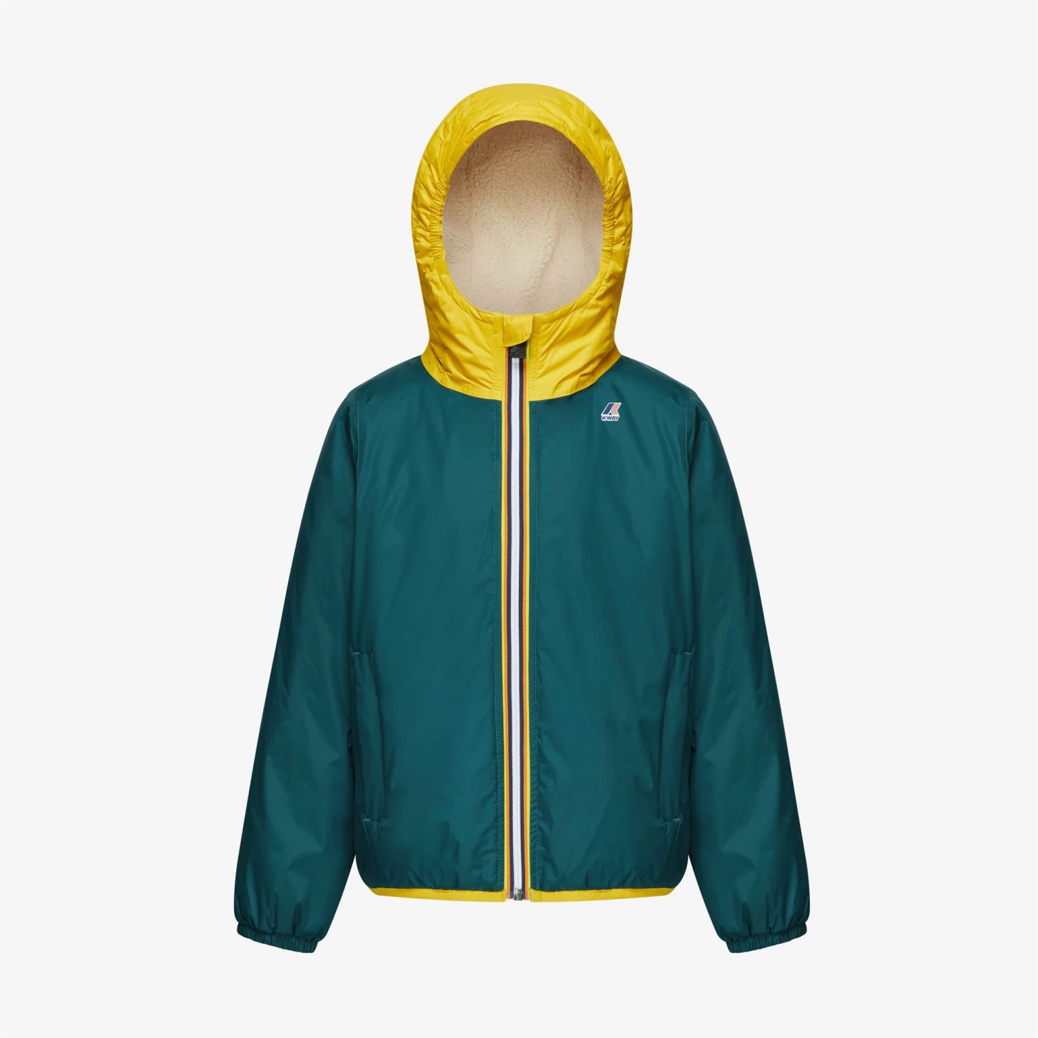 P. LE VRAI 3.0 CLAUDE ORSETTO - Jackets - Mid - Kid Unisex - ECRU-GREEN P-YELLOW