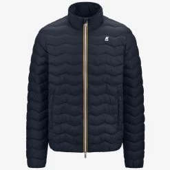 VALENTINE QUILTED WARM - Jackets - Short - Man - BLUE DEPTH