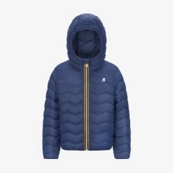 P. JACK QUILTED WARM - Jackets - Short - Boy - BLUE FIORD