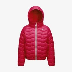 P. JACK QUILTED WARM - Jackets - Short - Boy - RED BERRY
