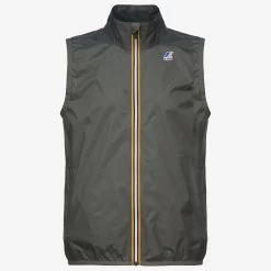 LE VRAI 3.0 ROULAND - Jackets - Vest - Unisex - GREEN BLACKISH