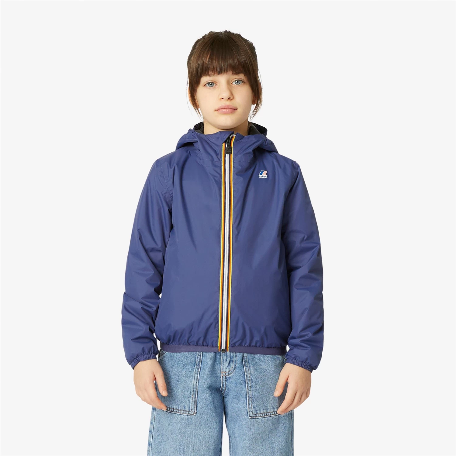 P. LE VRAI 3.0 CLAUDE WARM - Jackets - Mid - Kid Unisex - BLUE MEDIEVAL - immagine 3