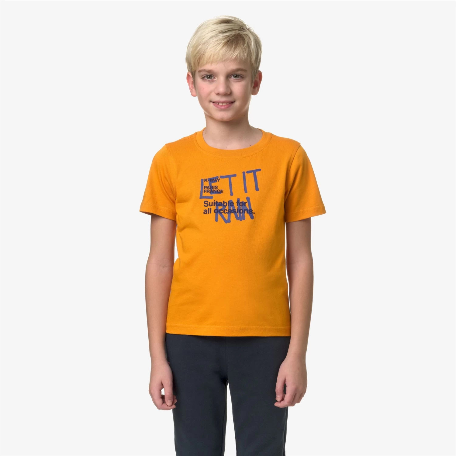 P. ODOM LET IT RAIN - T-ShirtsTop - T-Shirt - Boy - ORANGE MD - immagine 3