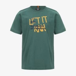 P. ODOM LET IT RAIN - T-ShirtsTop - T-Shirt - Boy - GREEN PALM