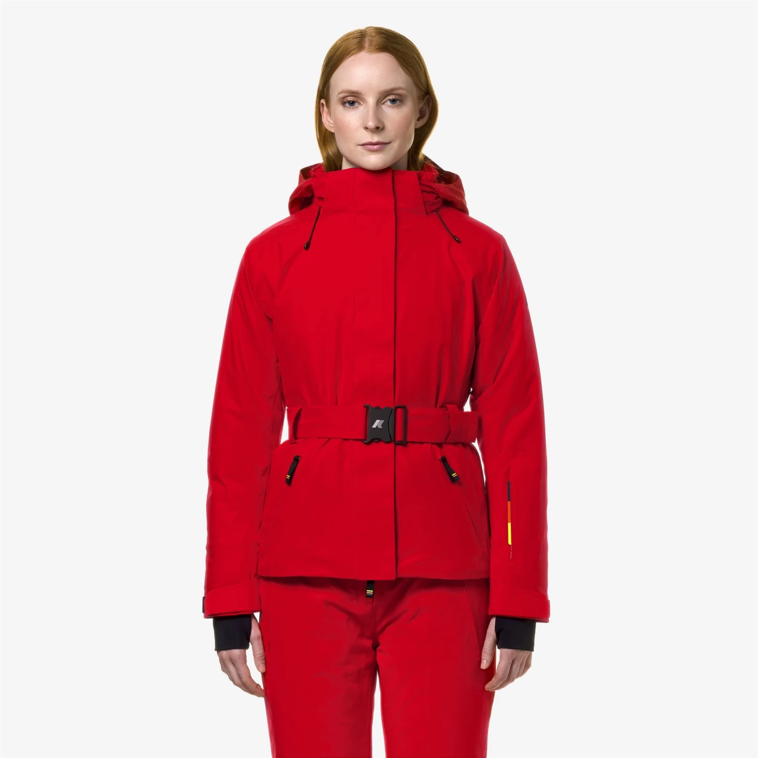 CHEVRIL MICRO TWILL 2 LAYERS - Jackets - Mid - Woman - RED - immagine 5