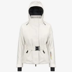 CHEVRIL MICRO TWILL 2 LAYERS - Jackets - Mid - Woman - WHITE GARDENIA