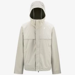 ARNAUD ECO SD CONTRAST - Jackets - Short - Man - BEIGE L-GREEN C