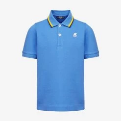 P. JUDE STRIPES - Polo Shirts - Polo - Boy - BLUE ULTRAMARINE