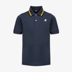 P. JUDE STRIPES - Polo Shirts - Polo - Boy - BLUE DEPTH