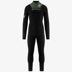 K-WAY LONG WETSUIT - Wetsuits - Long Wetsuit - Unisex - BLACK-OLIVE
