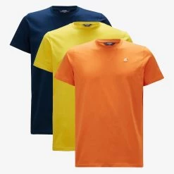 EDWING ROUND SLEEVES THREE PACK - T-ShirtsTop - T-Shirt - Man - KWAY COLORS