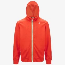 RAINER LIGHT SPACER - Fleece - Jacket - Man - ORANGE