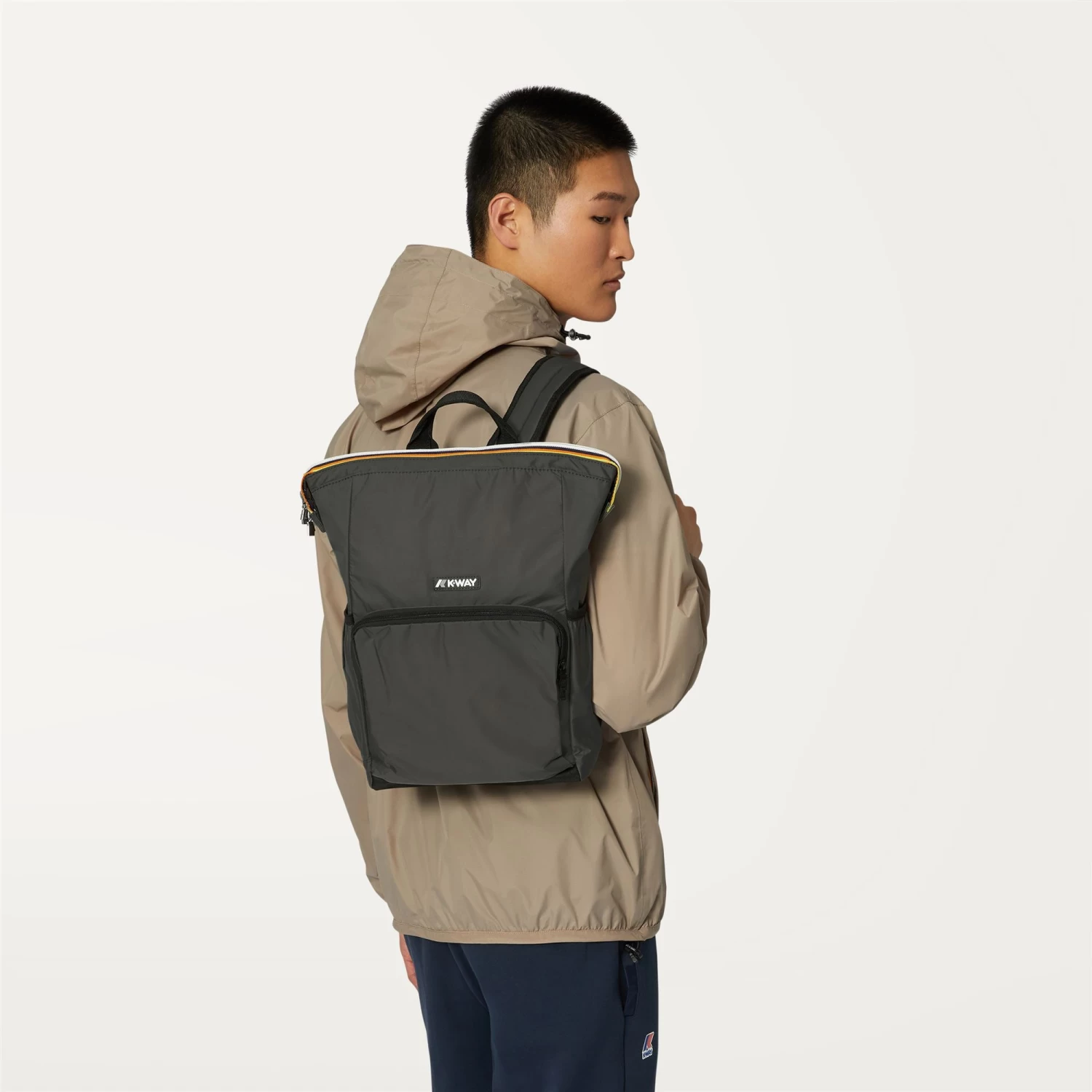 MAIZY - Bags - Backpack - Unisex - GREEN BLACKISH - immagine 4