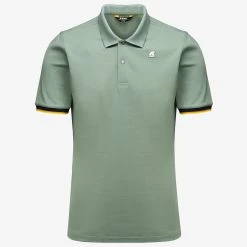 VINCENT - Polo Shirts - Polo - Man - GREEN FJORD