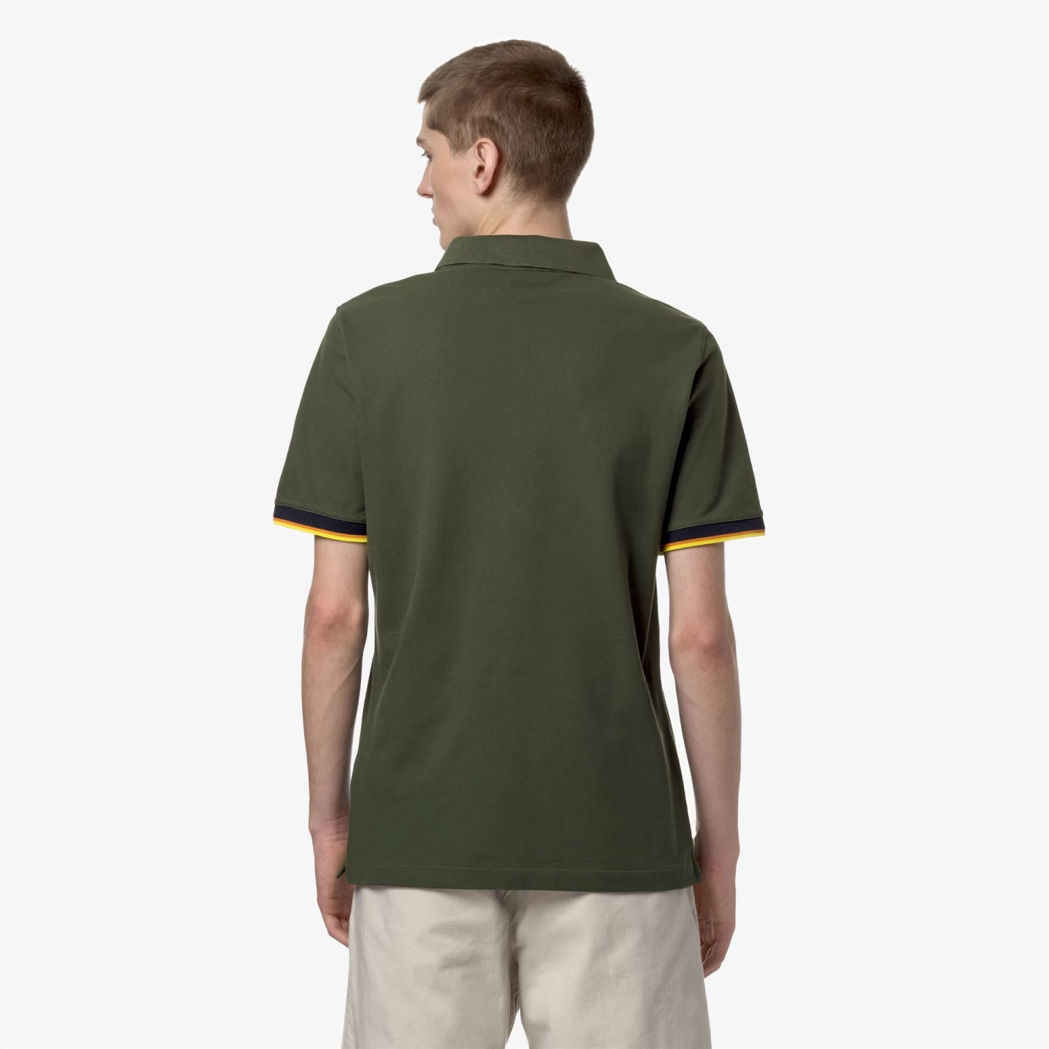 VINCENT - Polo Shirts - Polo - Man - GREEN CYPRESS - immagine 5