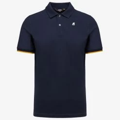 VINCENT - Polo Shirts - Polo - Man - BLUE DEPTH