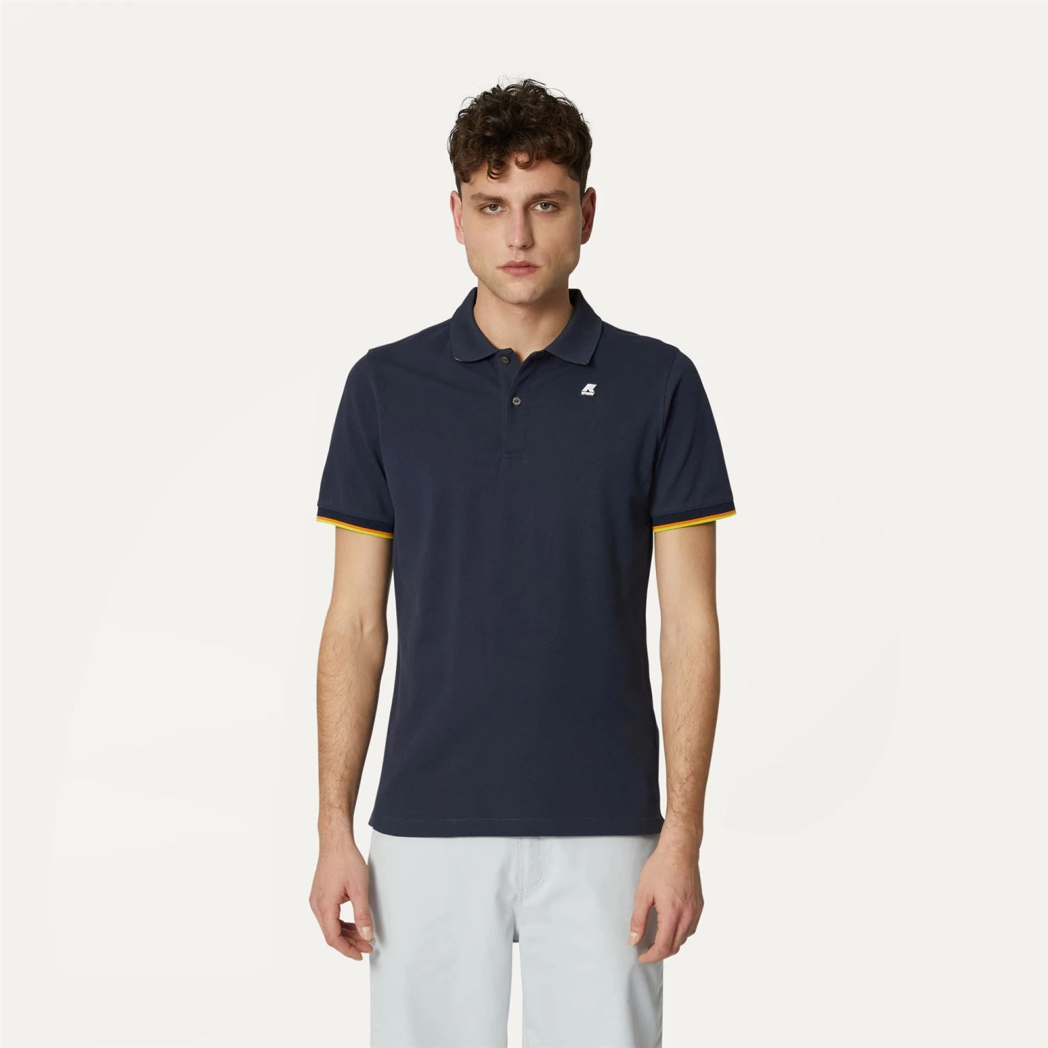 VINCENT - Polo Shirts - Polo - Man - BLUE DEPTH - immagine 3