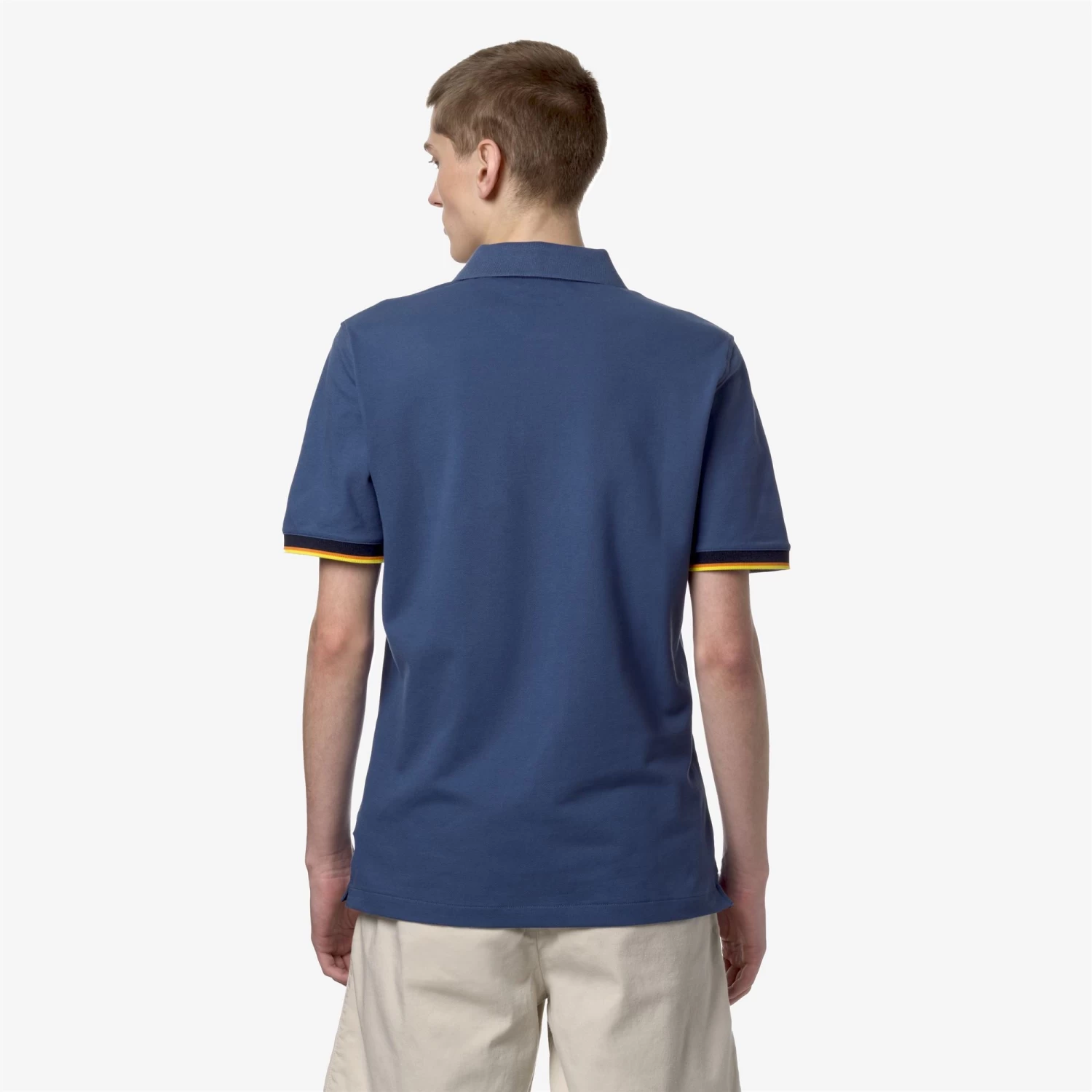 VINCENT - Polo Shirts - Polo - Man - BLUE FIORD - immagine 5