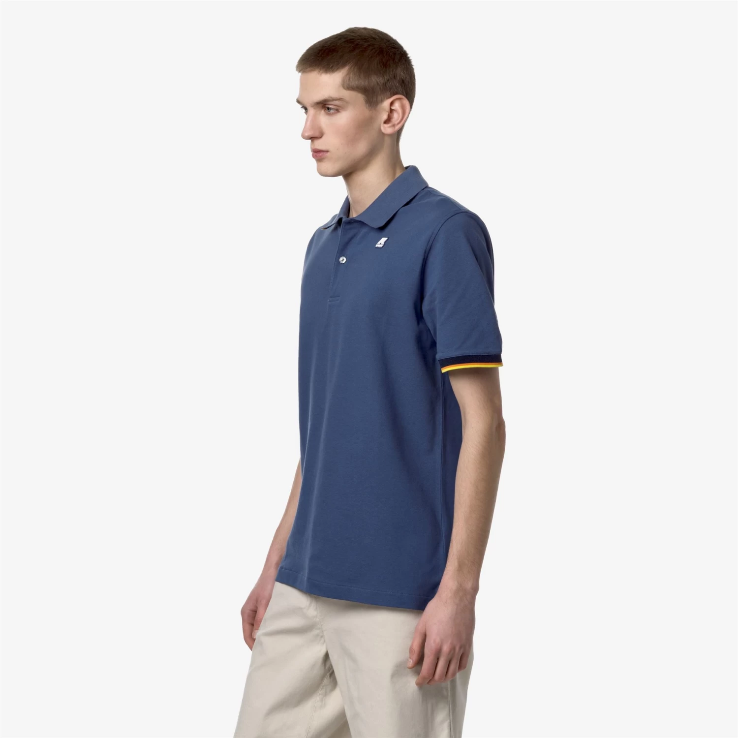 VINCENT - Polo Shirts - Polo - Man - BLUE FIORD - immagine 4