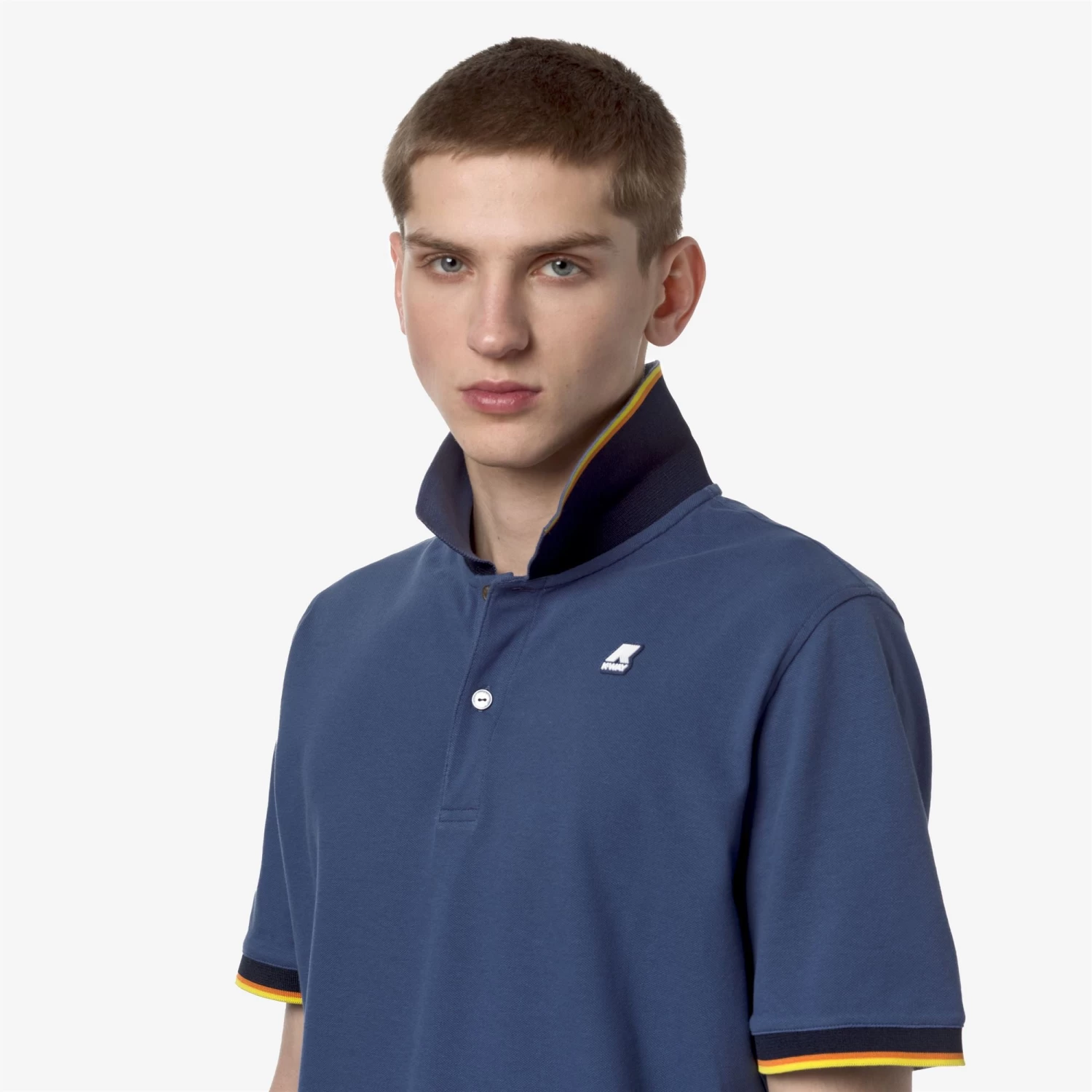 VINCENT - Polo Shirts - Polo - Man - BLUE FIORD - immagine 2