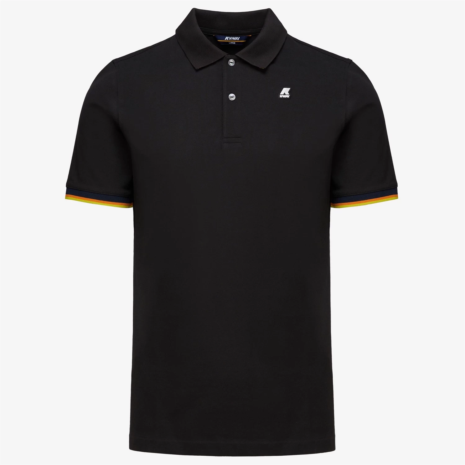 VINCENT - Polo Shirts - Polo - Man - BLACK PURE
