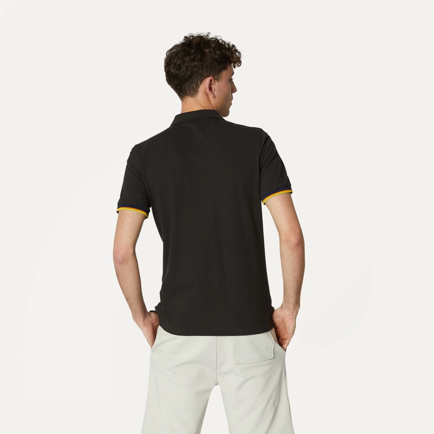 VINCENT - Polo Shirts - Polo - Man - BLACK PURE - immagine 5