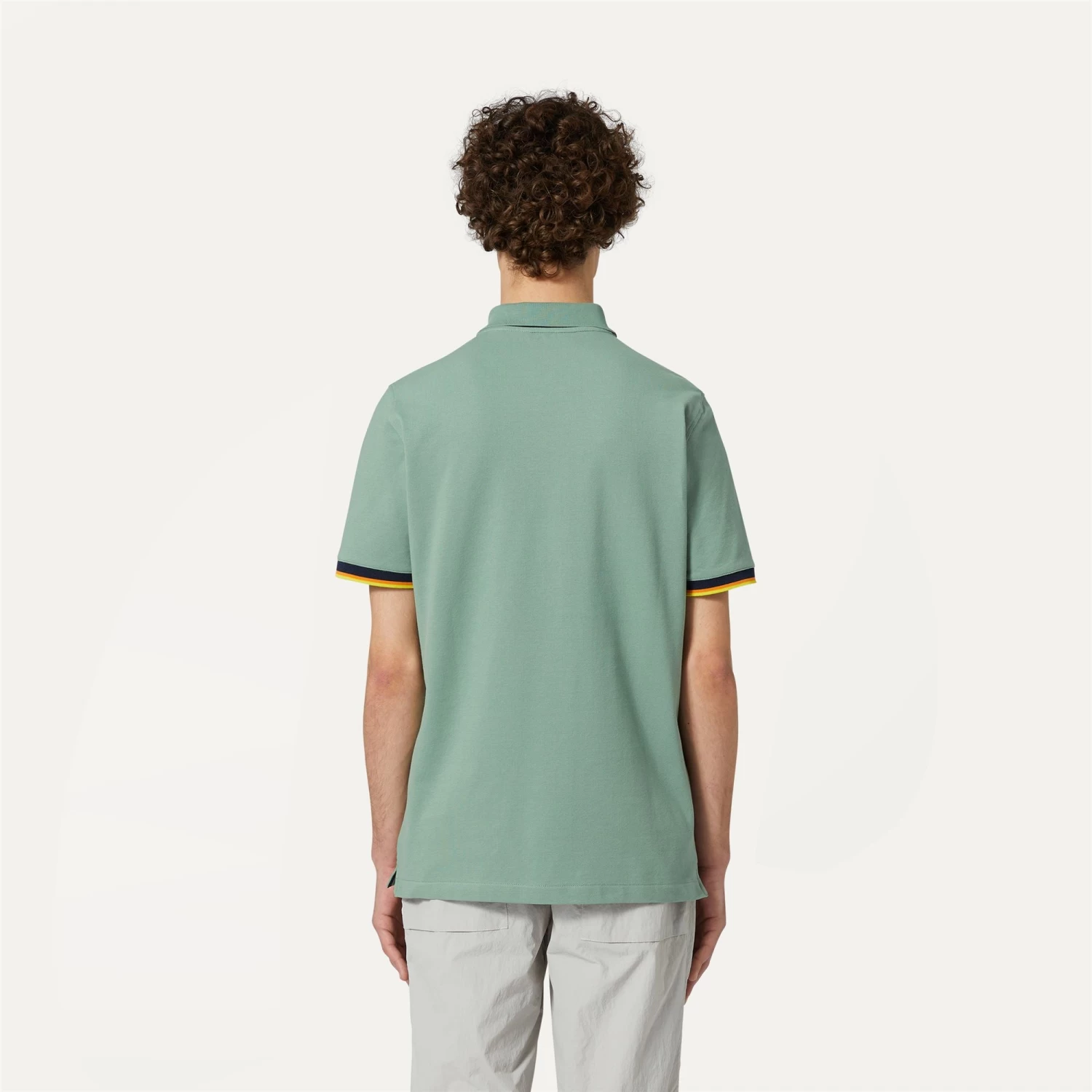 VINCENT - Polo Shirts - Polo - Man - GREEN MARINE - immagine 5