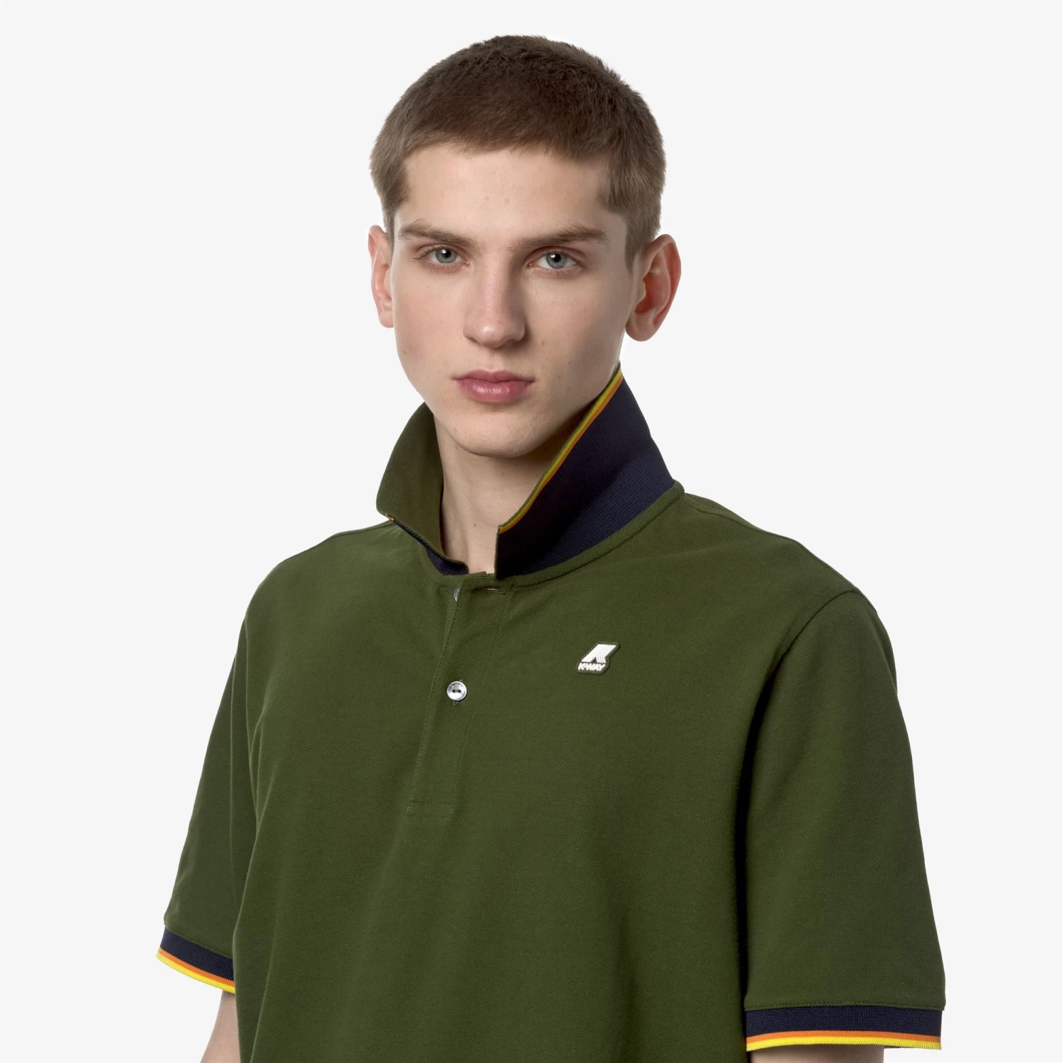 VINCENT - Polo Shirts - Polo - Man - GREEN PALM - immagine 2