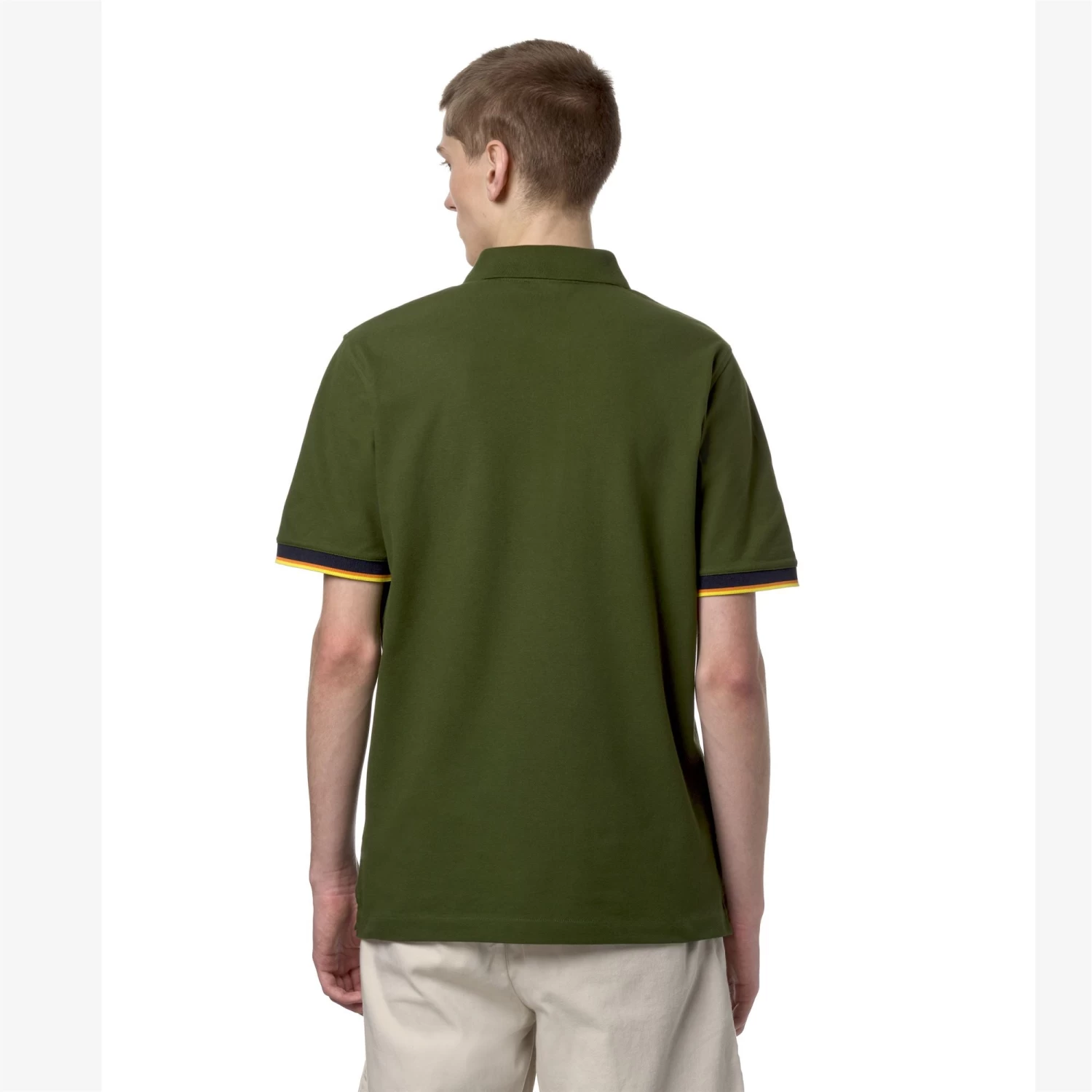 VINCENT - Polo Shirts - Polo - Man - GREEN PALM - immagine 5