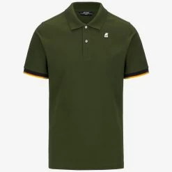 VINCENT - Polo Shirts - Polo - Man - GREEN PALM
