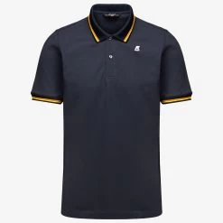 VINCE - Polo Shirts - Polo - Man - BLUE DEPTH