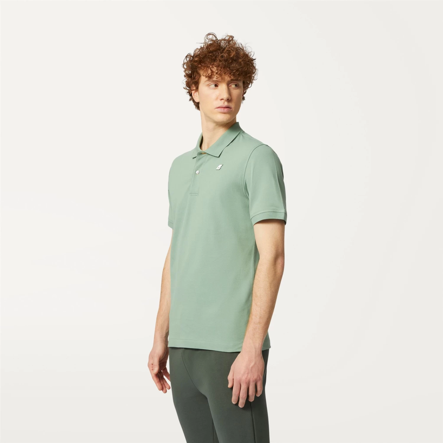 VINNIE - Polo Shirts - Polo - Man - GREEN FJORD - immagine 4