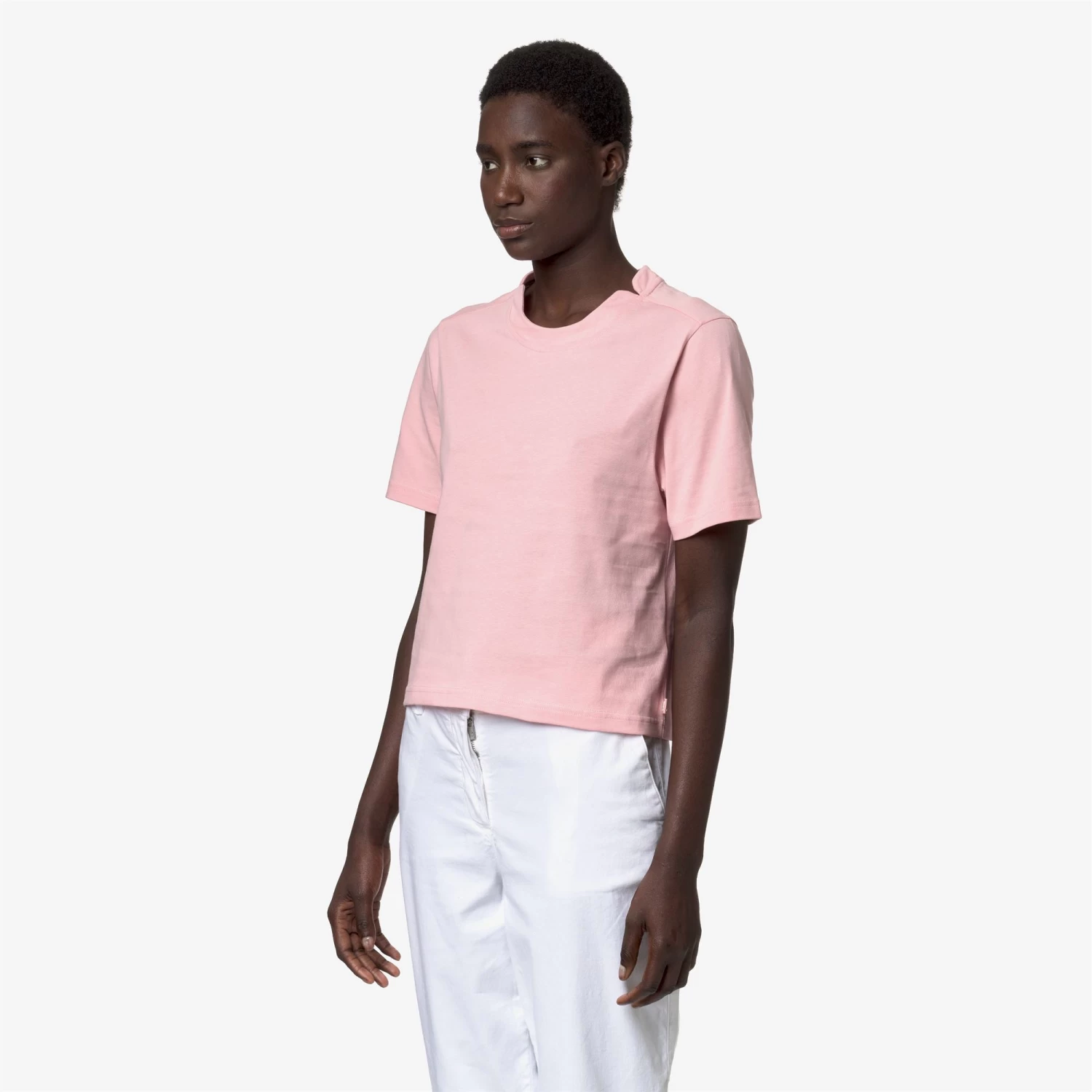 AMILLY - T-ShirtsTop - T-Shirt - Woman - PINK ASH - immagine 4