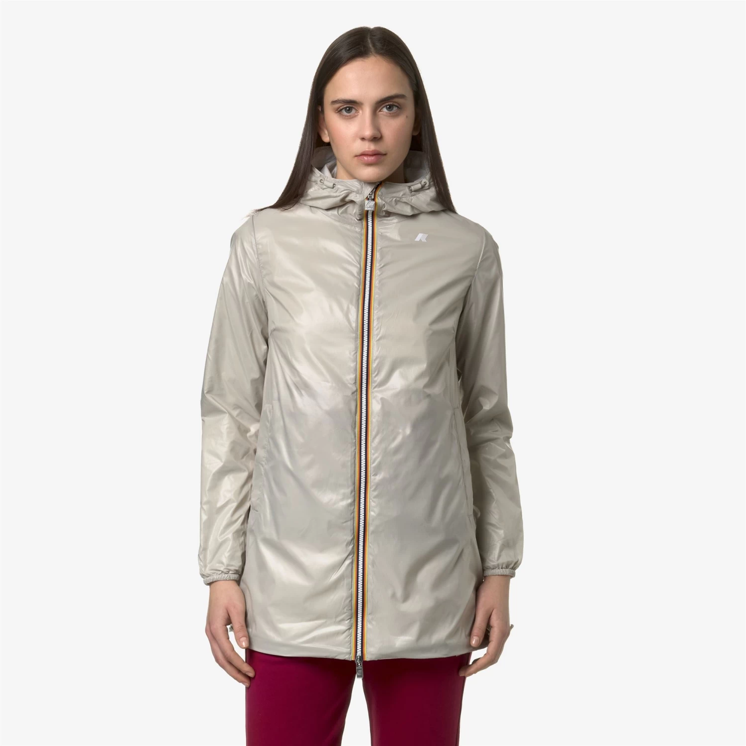 SOPHIE PLUS.2 REVERSIBLE - Jackets - Mid - Woman - WHITE-BEIGE - immagine 3