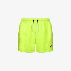 LE VRAI OLIVIER FLUO - Bathing Suits - Swimming Trunk - Man - YELLOW SOLEIL