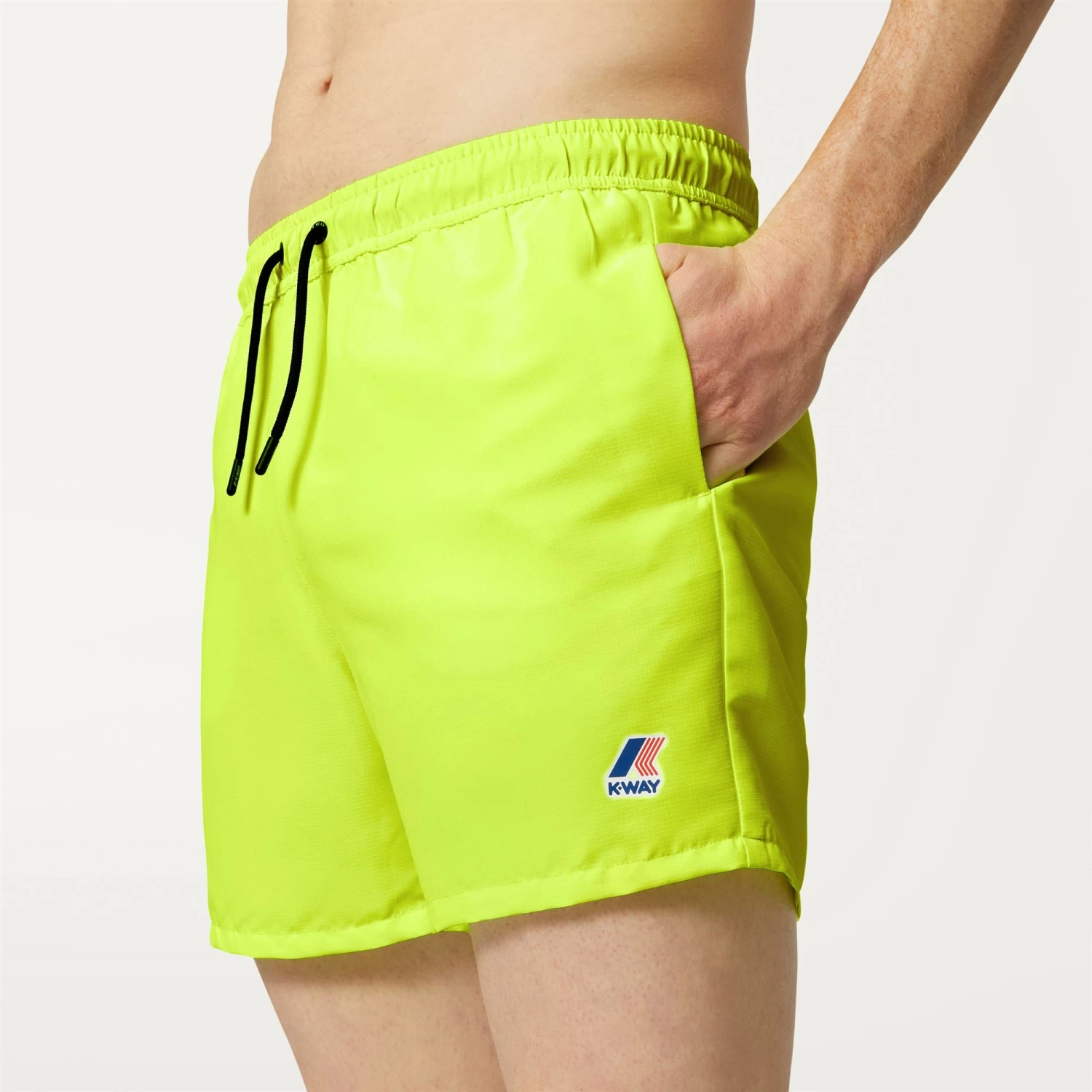 LE VRAI OLIVIER FLUO - Bathing Suits - Swimming Trunk - Man - YELLOW SOLEIL - immagine 3