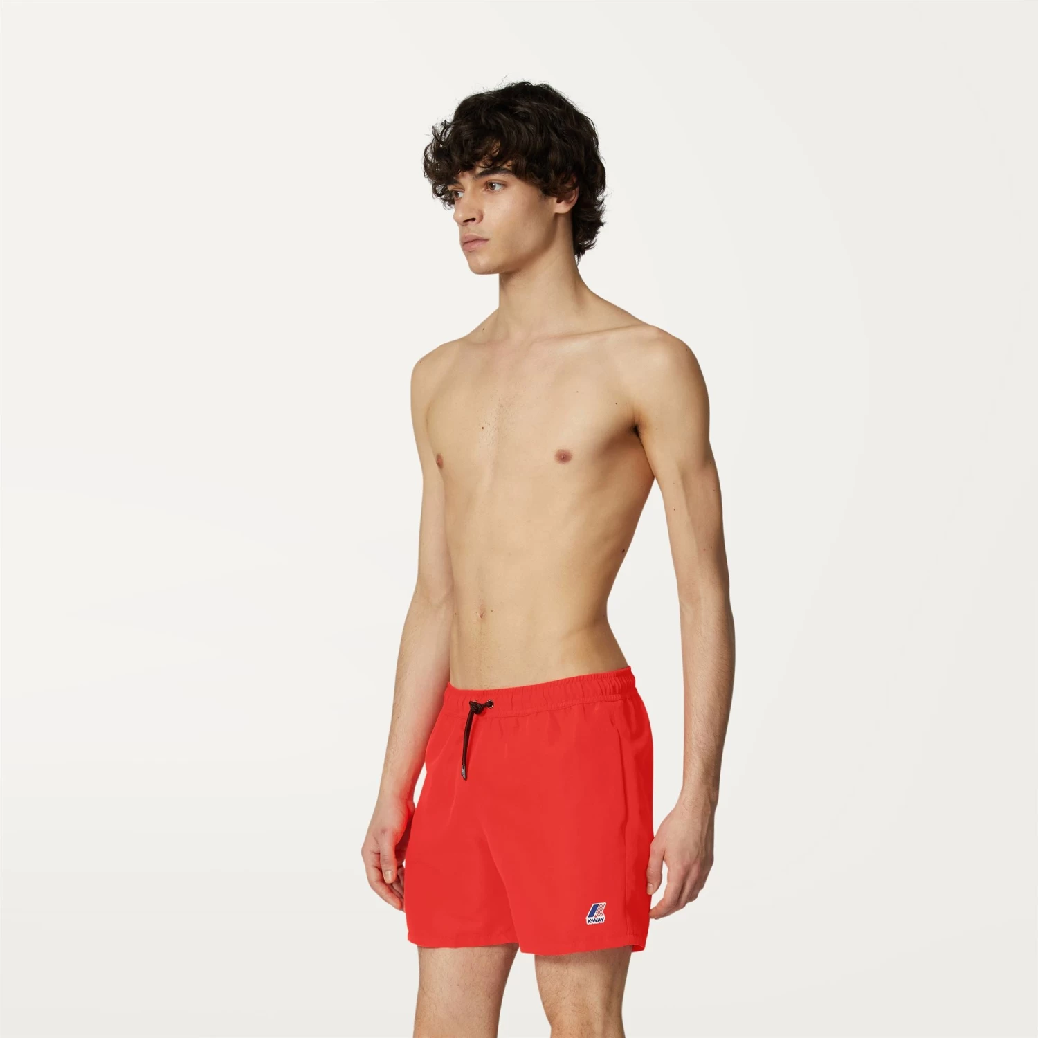 LE VRAI OLIVIER FLUO - Bathing Suits - Swimming Trunk - Man - RED PAPAVERO - immagine 5