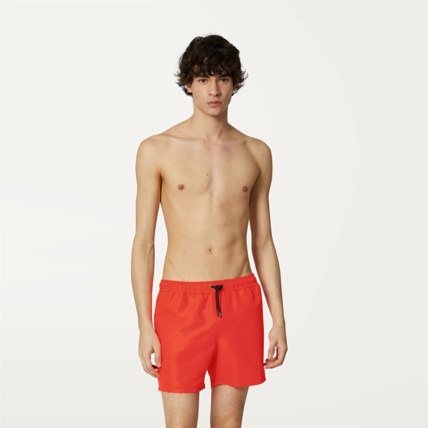 LE VRAI OLIVIER FLUO - Bathing Suits - Swimming Trunk - Man - RED PAPAVERO - immagine 4