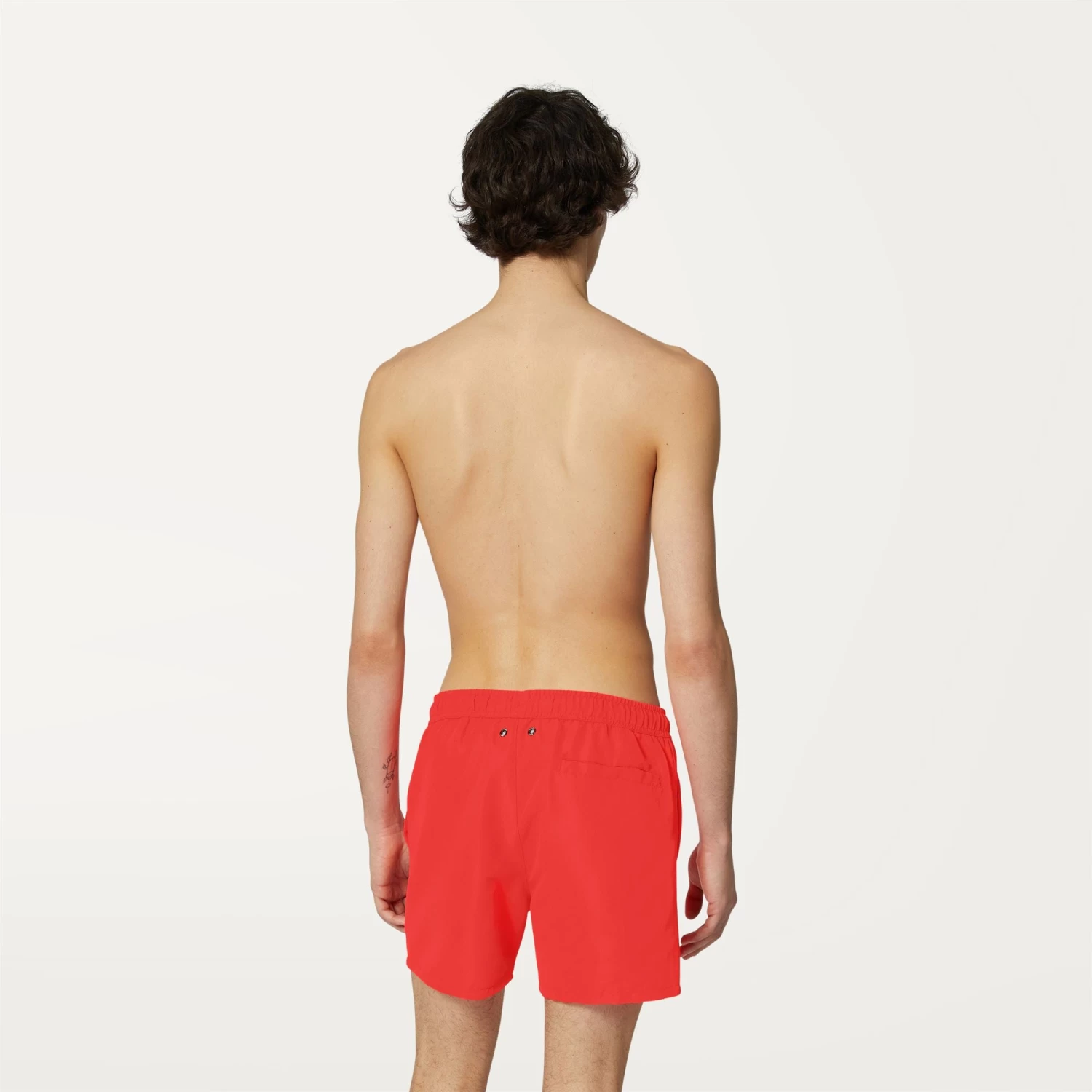 LE VRAI OLIVIER FLUO - Bathing Suits - Swimming Trunk - Man - RED PAPAVERO - immagine 6