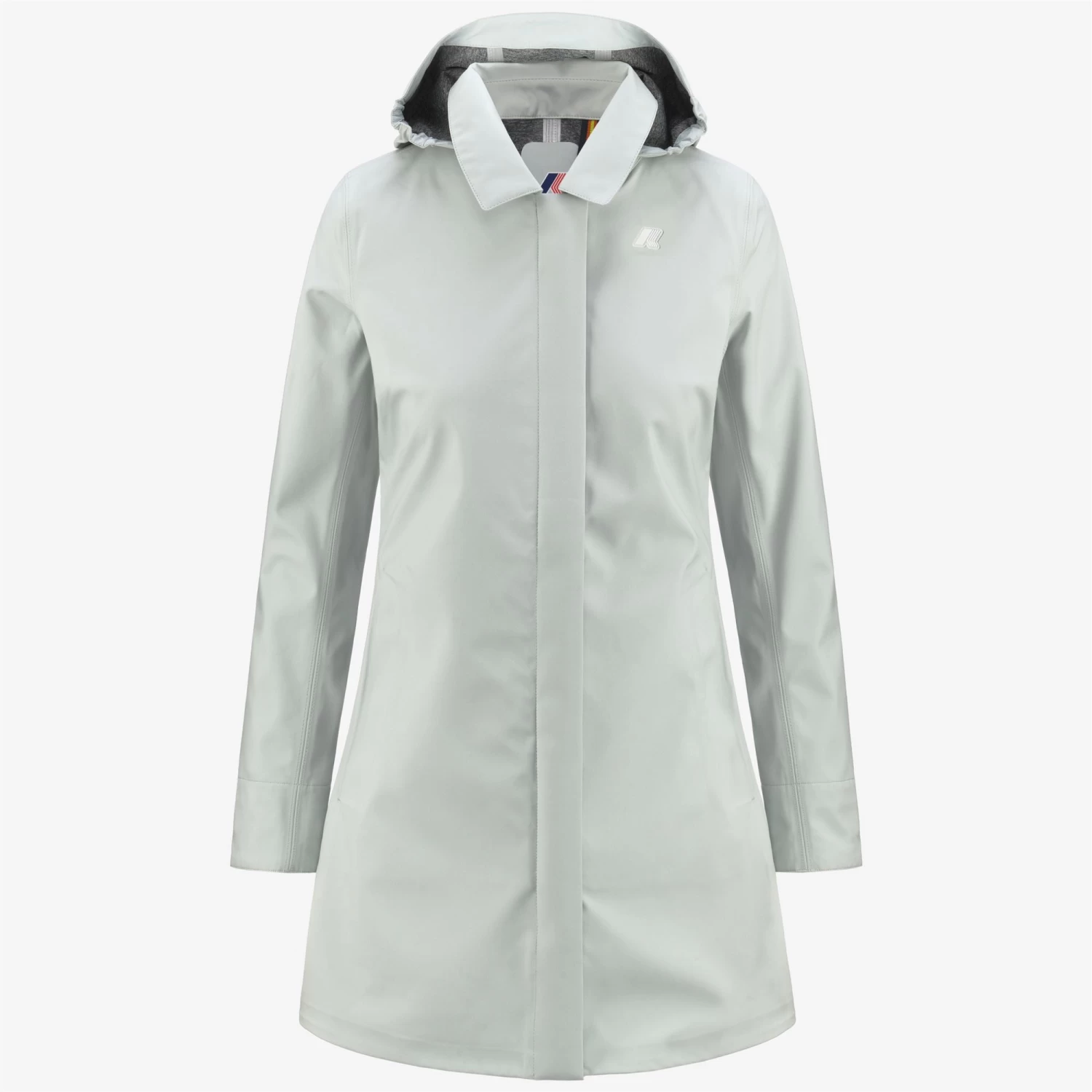 MATHY BONDED JERSEY - Jackets - Mid - Woman - GREY SAGE