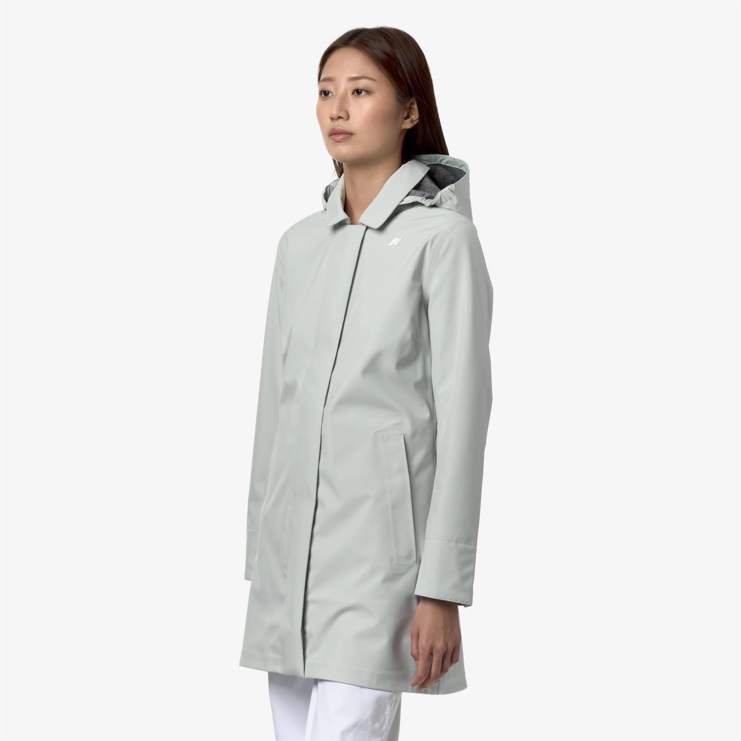 MATHY BONDED JERSEY - Jackets - Mid - Woman - GREY SAGE - immagine 4