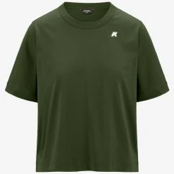 AMELINE - T-ShirtsTop - T-Shirt - Woman - GREEN CYPRESS