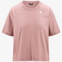 AMELINE - T-ShirtsTop - T-Shirt - Woman - PINK ASH