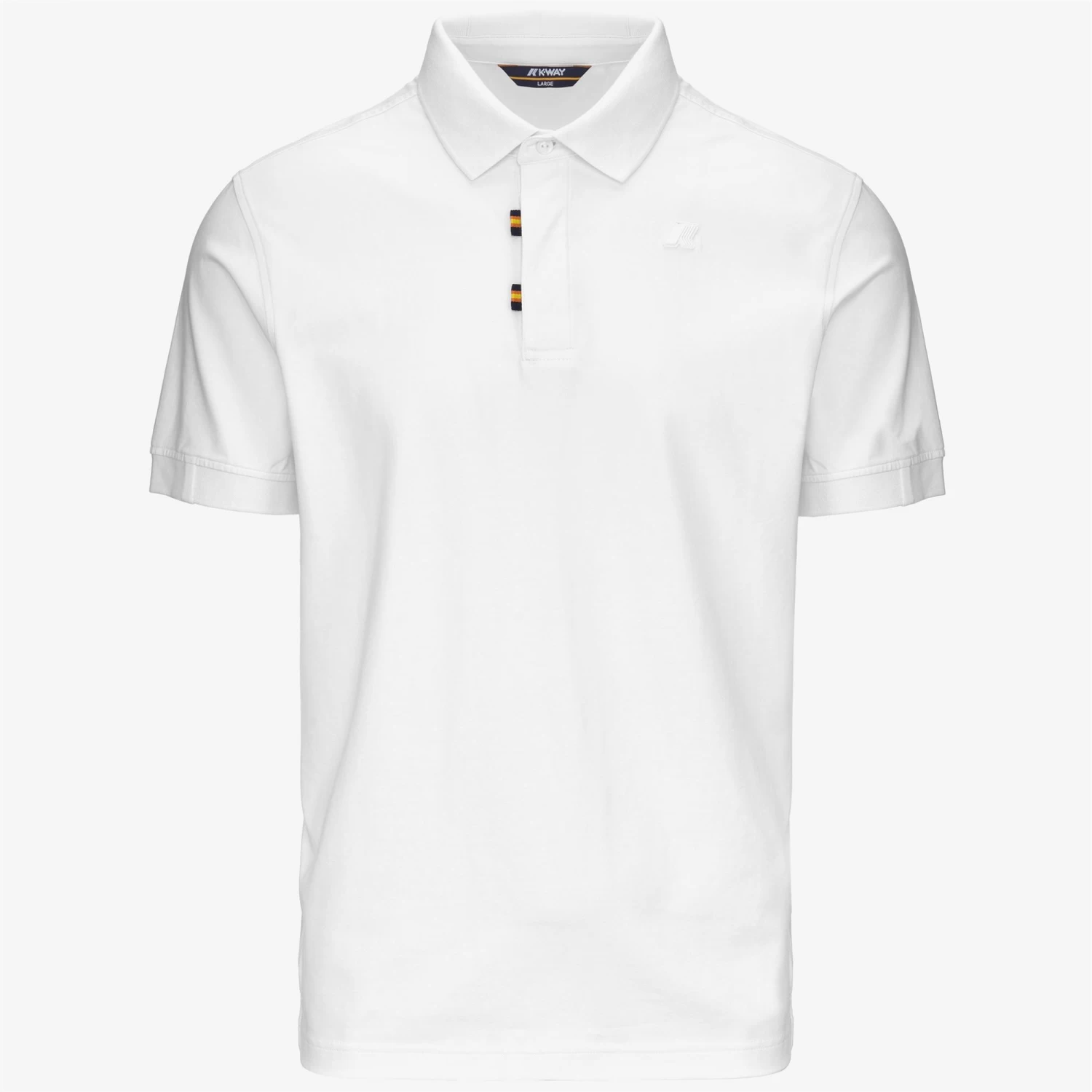 ALDERIC STRETCH JERSEY - Polo Shirts - Polo - Man - WHITE