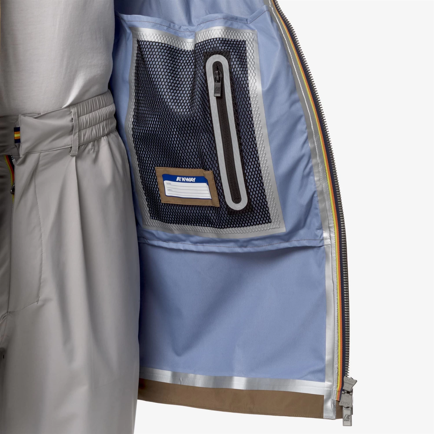 CLABEL CLEAN LOOK 3L - Jackets - 3/4 LENGTH - Man - BROWN C-BLUE F - immagine 2