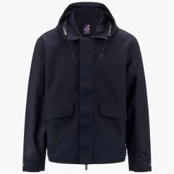 KAYA LINEN BLEND 2L - Jackets - Short - Man - BLUE DEPTH-SILVER