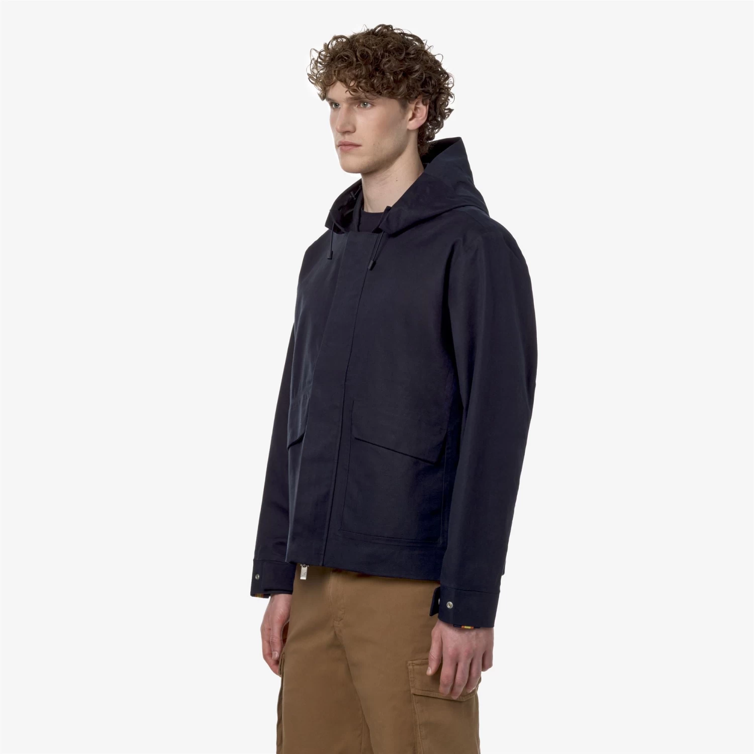 KAYA LINEN BLEND 2L - Jackets - Short - Man - BLUE DEPTH-SILVER - immagine 4